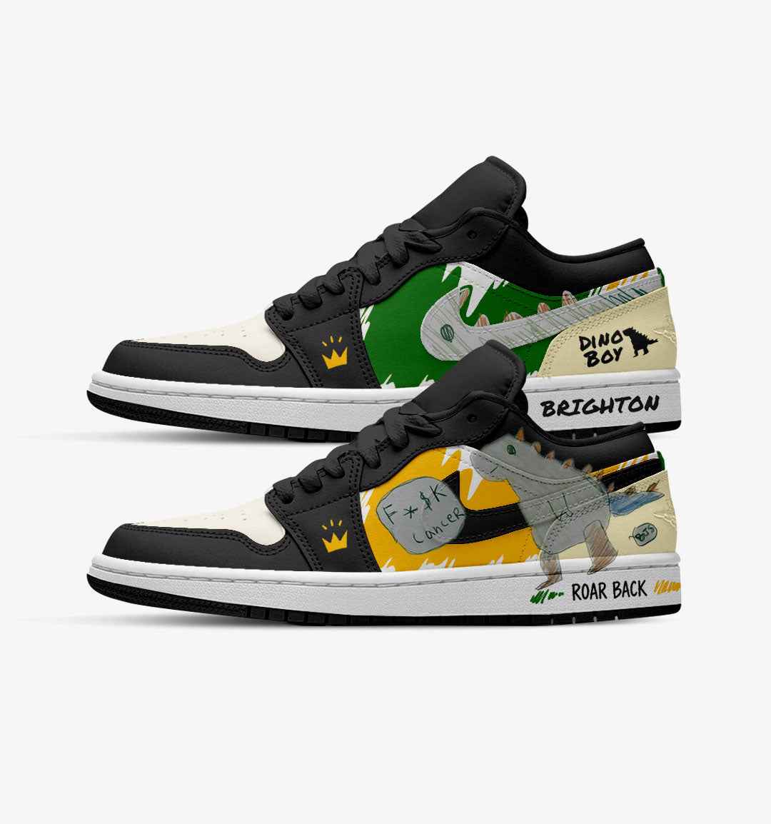CUSTOM SNEAKERS THE ROAR BACK PROJECT