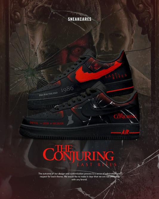 CUSTOM SNEAKERS CONJURING LAST RITES EDITION