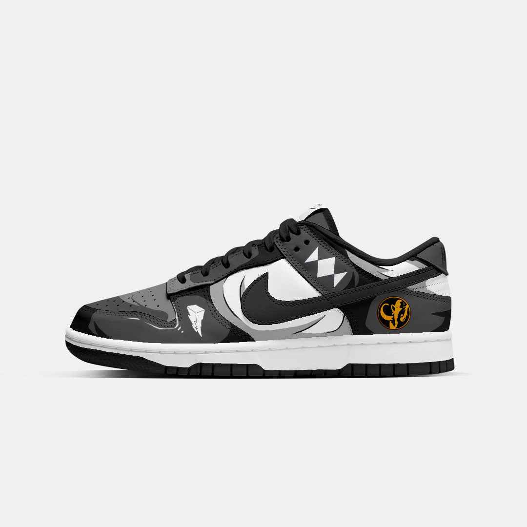 CUSTOM NIKE DUNK MIGHTY MORPHIN RANGER BLACK