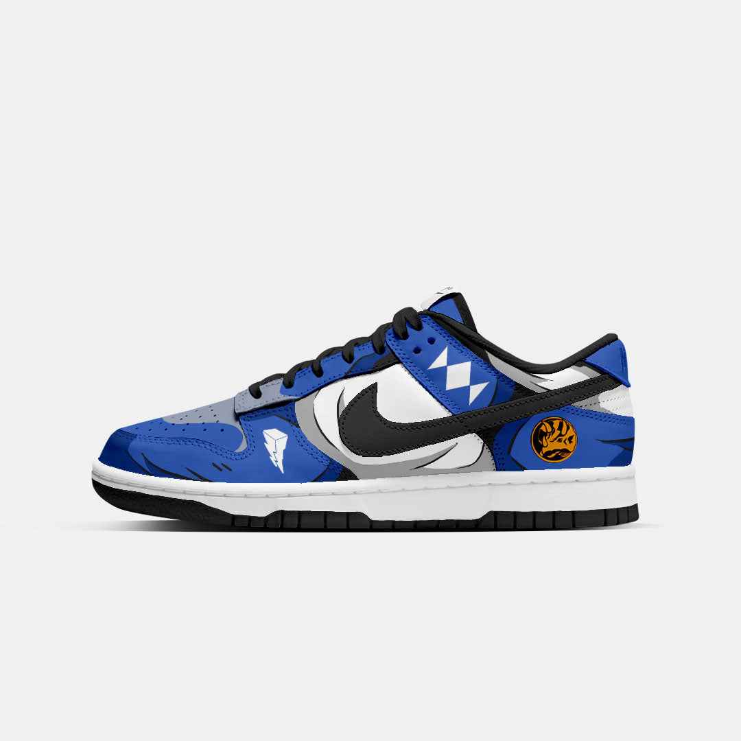 CUSTOM NIKE DUNK MIGHTY MORPHIN RANGER BLUE
