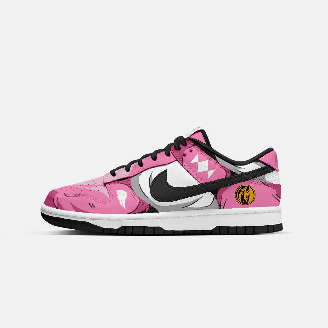 CUSTOM NIKE DUNK MIGHTY MORPHIN RANGER PINK