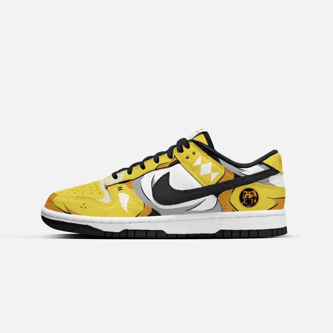 CUSTOM NIKE DUNK MIGHTY MORPHIN RANGER YELLOW