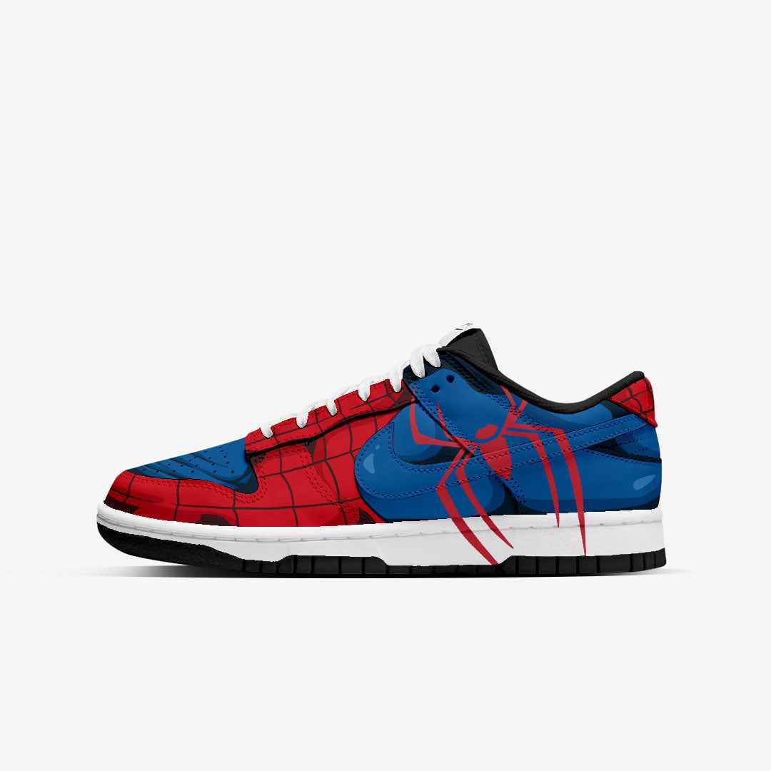 NIKE DUNK SPIDERMAN CUSTOM PAINT