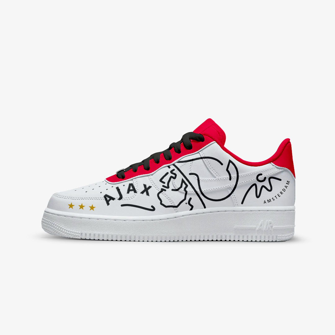CUSTOM SNEAKERS FOOTBALL CLUB AJAX AMSTERDAM UNOFFICIAL