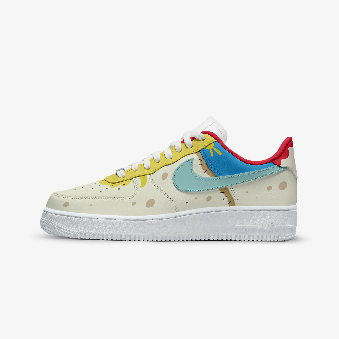NIKE AIR FORCE MS PUFF CUSTOM PAINT