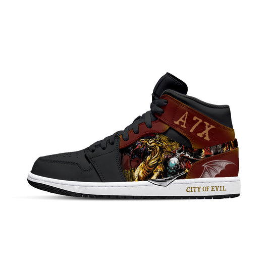 Custom Sneakers Jordan 1 High A7X City of Evil Unofficial