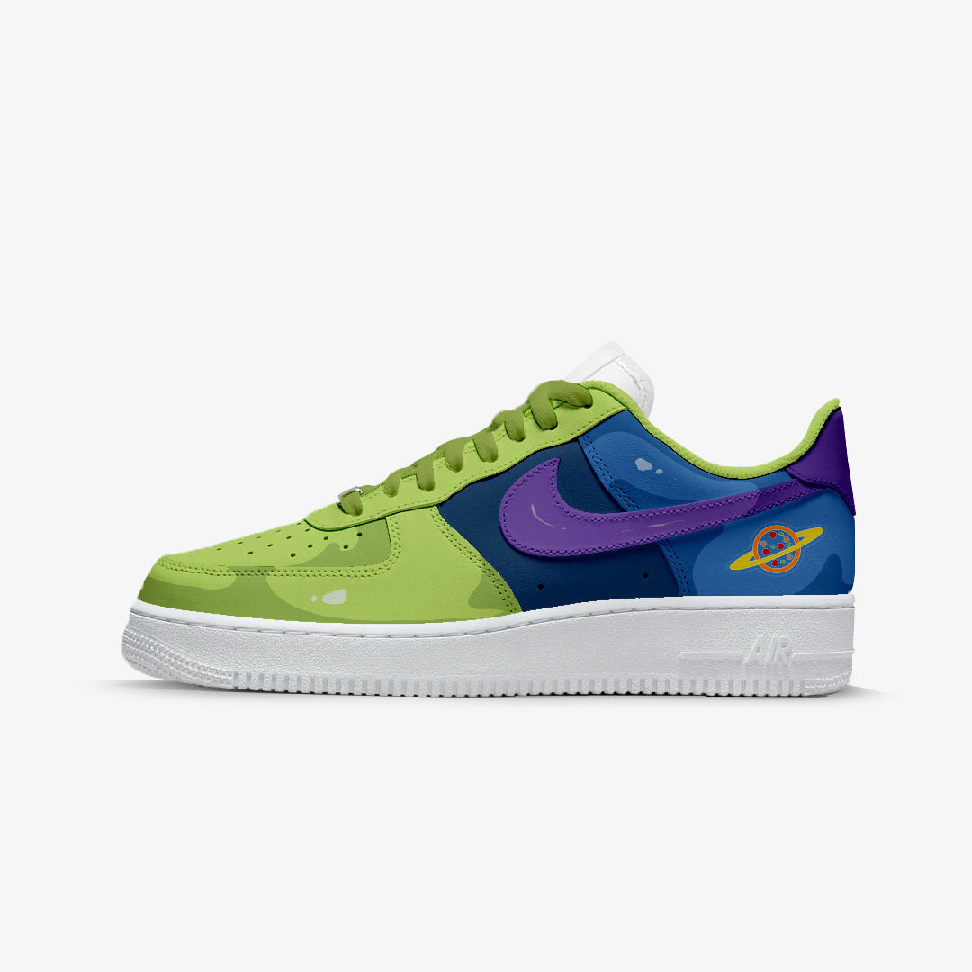 NIKE TOY STORY CUSTOM PAINT ALLIEN PIZZA PLANET