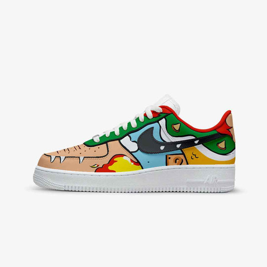 CUSTOM PAINT SNEAKERS BOWSER UNOFFICIAL
