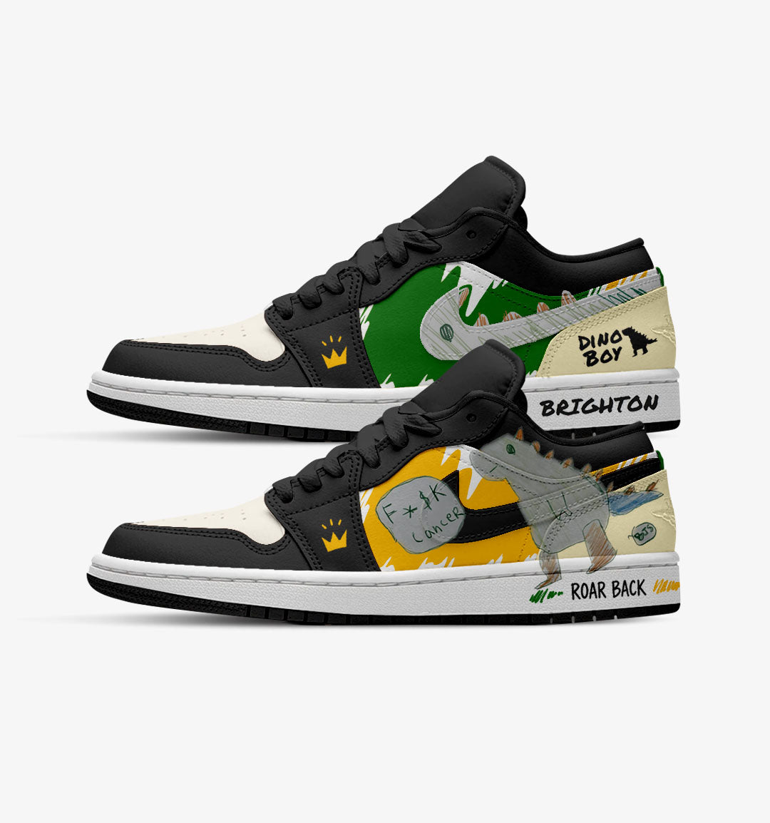 CUSTOM SNEAKERS THE ROAR BACK PROJECT