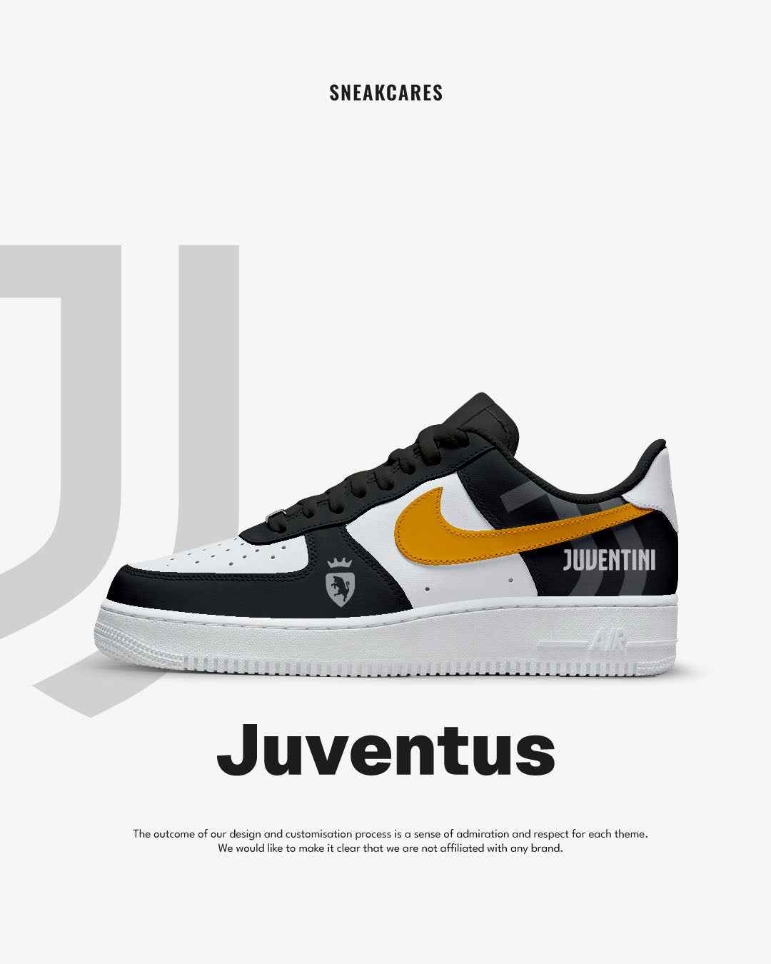 Custom Sneakers Juventus AF1