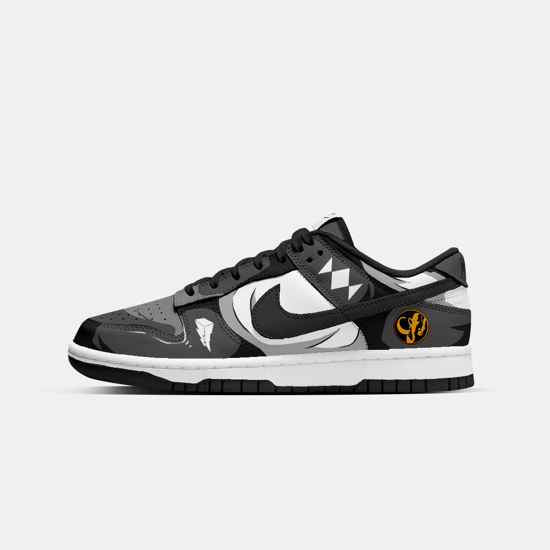 CUSTOM NIKE DUNK MIGHTY MORPHIN RANGER BLACK
