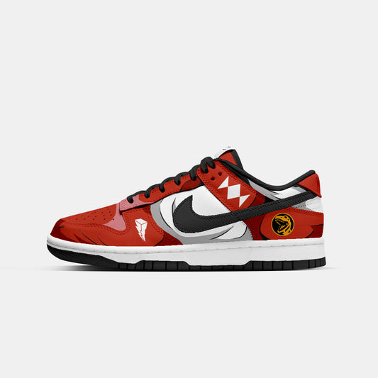 CUSTOM NIKE DUNK MIGHTY MORPHIN RANGER RED