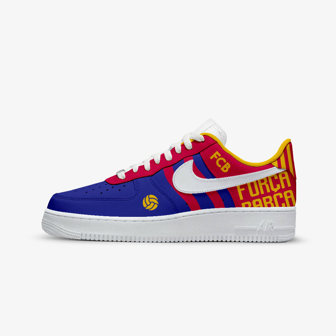 CUSTOM SNEAKERS FOOTBALL CLUB BARCELONA UNOFFICIAL