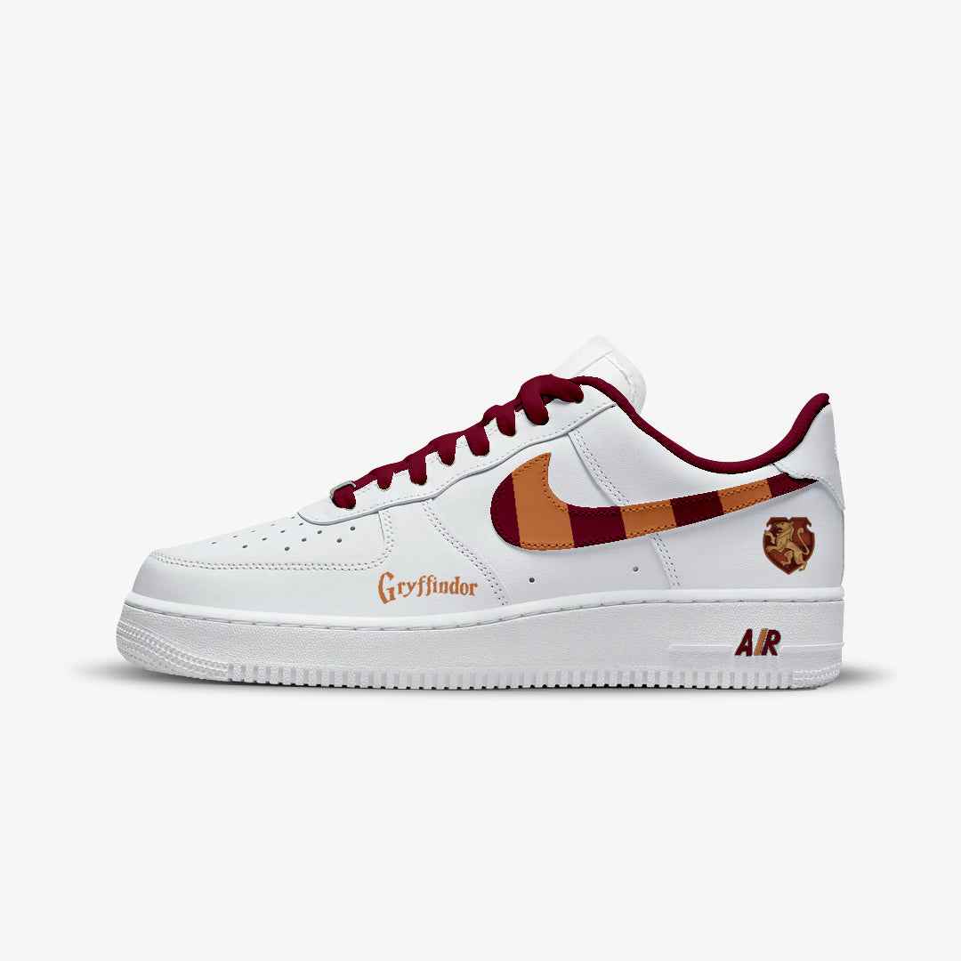 NIKE AIR FORCE CUSTOM PAINT HARRY POTTER GRYFFINDOR