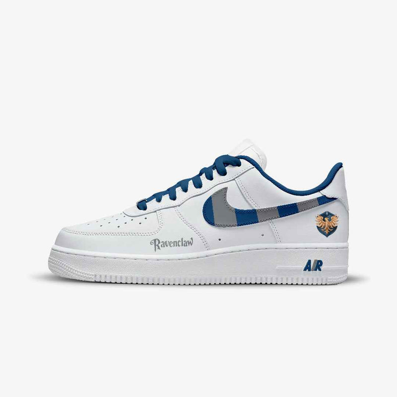NIKE AIR FORCE CUSTOM PAINT HARRY POTTER RAVENCLAW