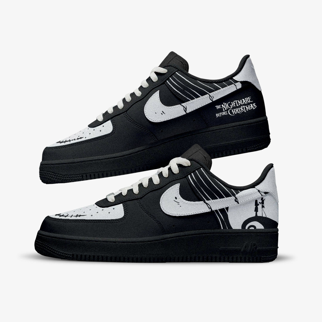 NIKE AF1 CUSTOM PAINT THE NIGHTMARE BEFORE CHRISTMAS