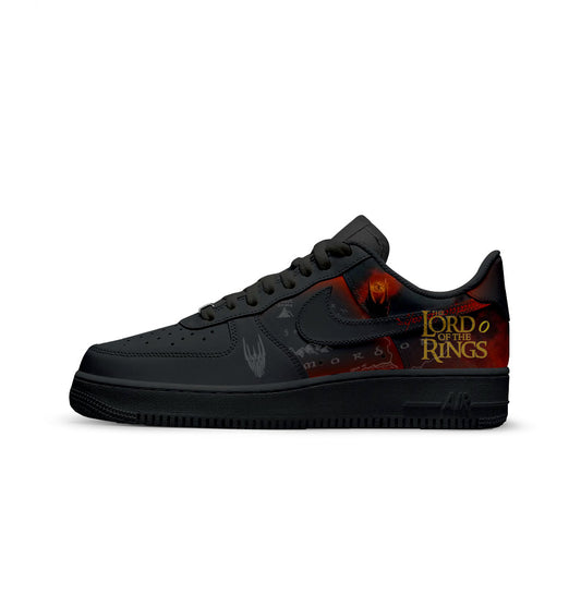 Custom Sneakers Lord of The Rings Black Unofficial