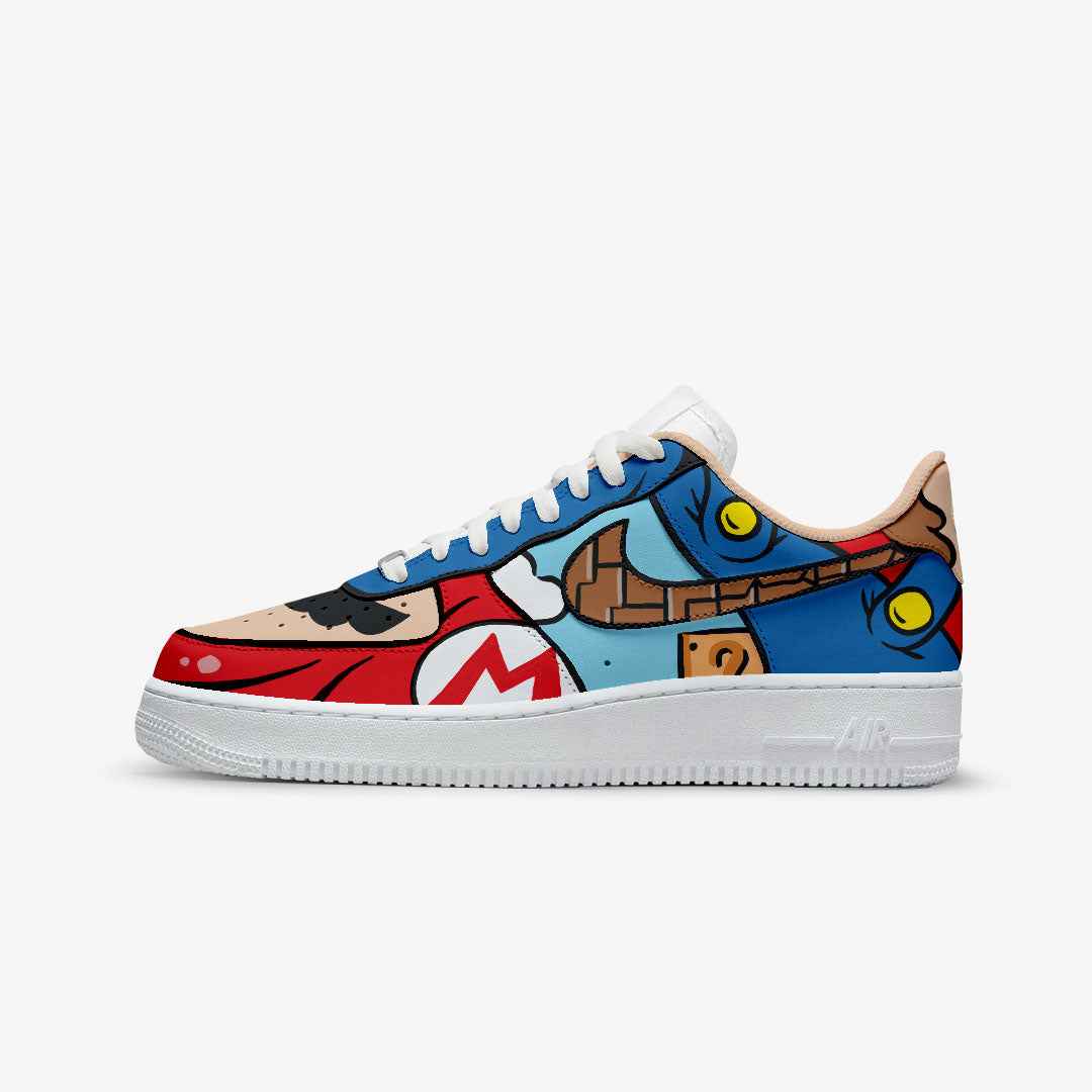 CUSTOM PAINT SNEAKERS MARIO UNOFFICIAL