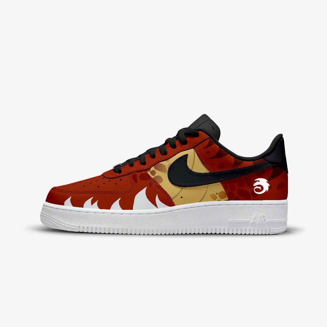 NIKE AIR FORCE CUSTOM PAINT HOW TO TRAIN YOUR DRAGON MONSTROUS