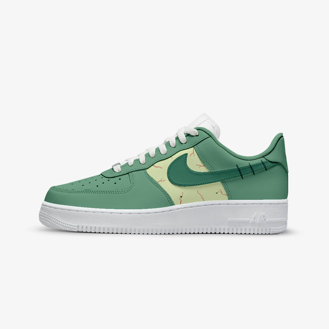 NIKE AIR FORCE PLANKTON CUSTOM PAINT