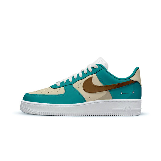 NIKE AIR FORCE POKEMON CUSTOM PAINT SNORLAX
