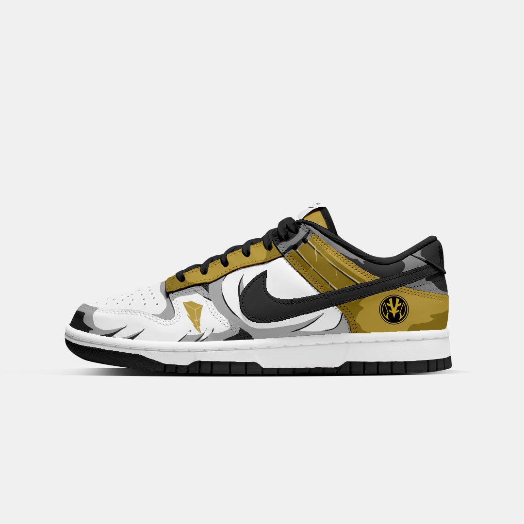CUSTOM NIKE DUNK MIGHTY MORPHIN RANGER WHITE