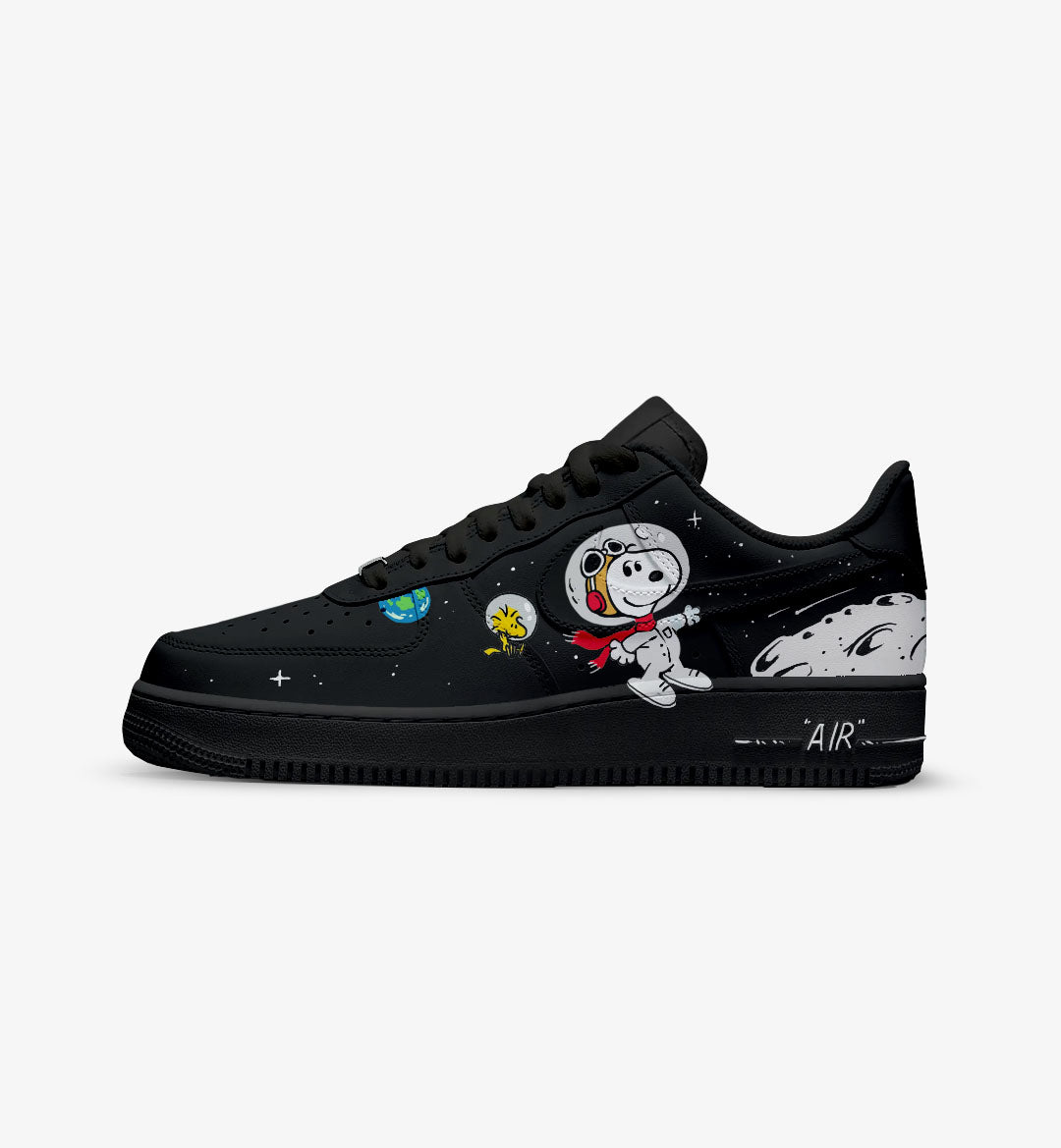 CUSTOM PAINT SNEAKERS SNOOPY WITH AIR FORCE UNOFFICIAL