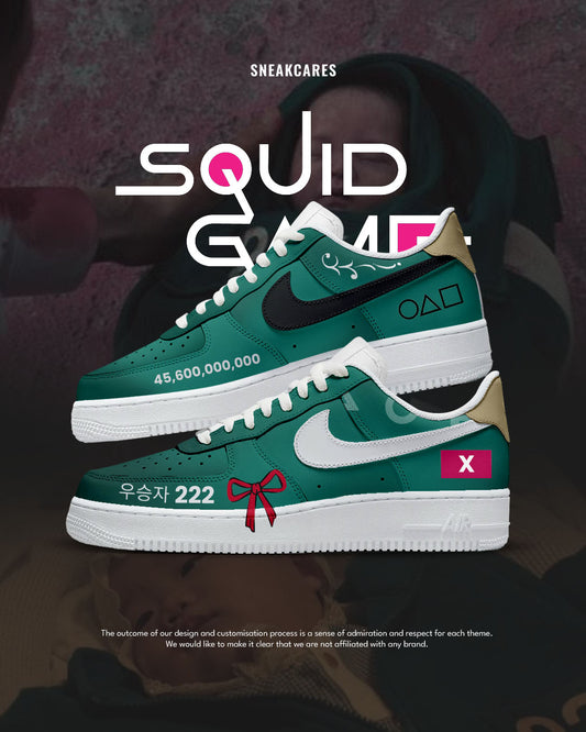 NIKE AIR FORCE 1 SQUID GAME THE WINNER 222