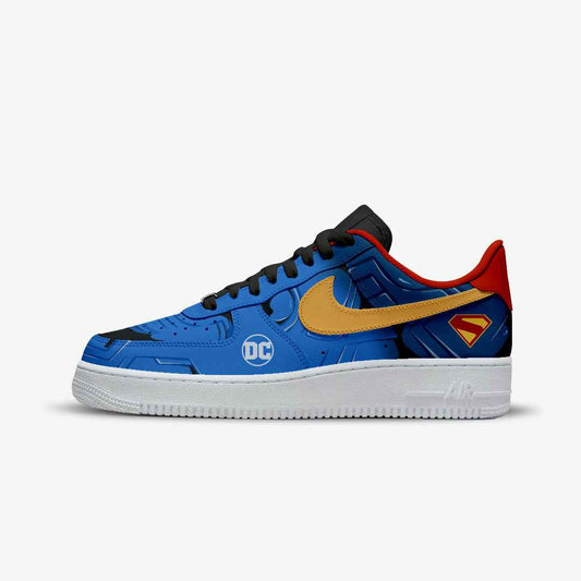 NIKE AIR FORCE CUSTOM PAINT SUPERMAN 2025