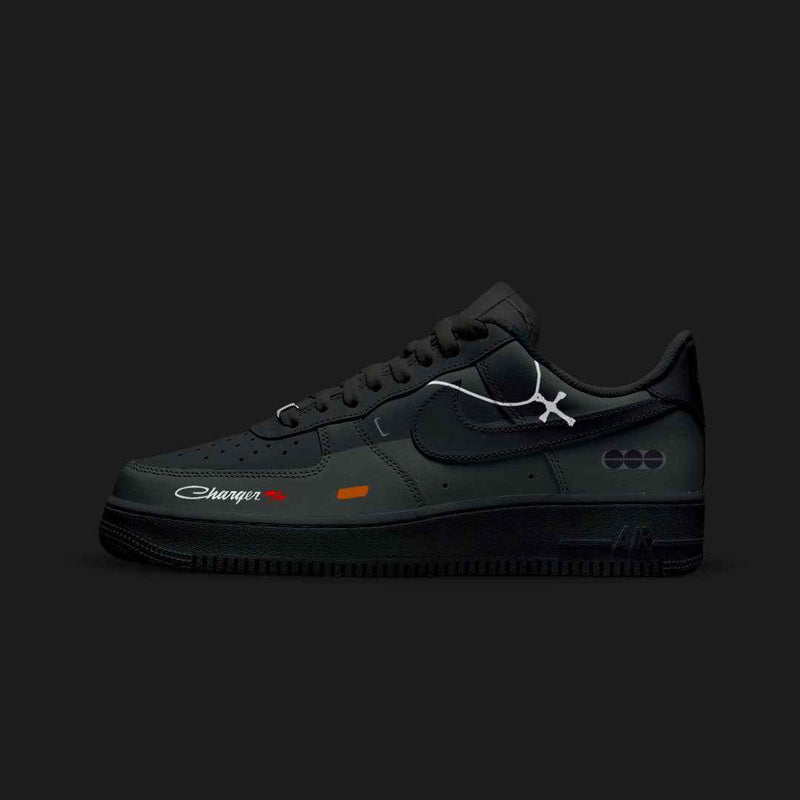 CUSTOM SNEAKERS FAST & FURIOUS DOMINIC TORETTO CHARGER R/T CAR UNOFFICIAL