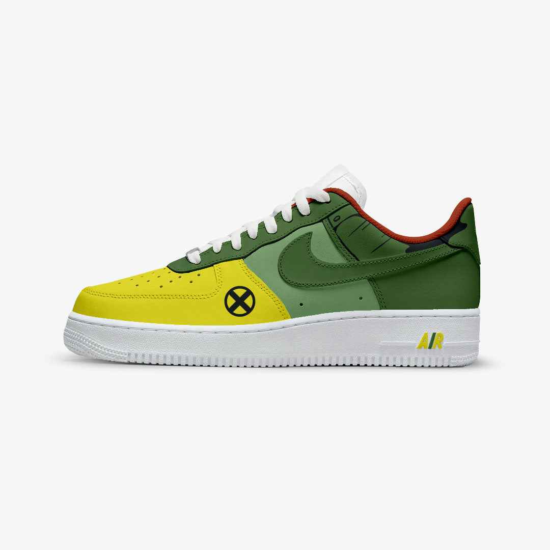 Custom Paint Sneakers Rogue XMEN 97 Unofficial